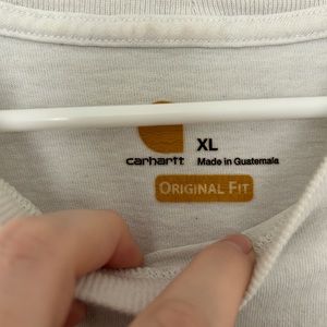 Two carhartt shirts